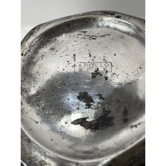 Apollo E.P.N.S. Bernard Rice’s Son’s INC Drink Mixer  10” Nickel Silver - Picture 6 of 7